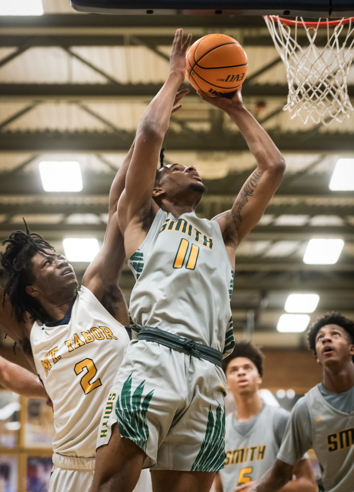 Mount Tabor Greensboro Smith Boys Bball